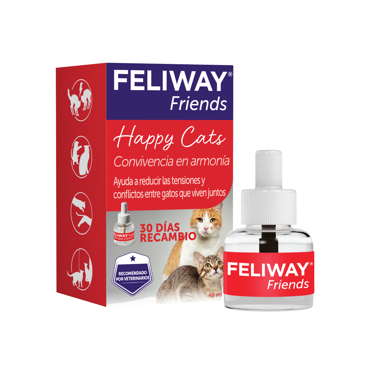 FELIWAY FRIENDS 48ml recarga de feromonas para gato - MASCOTAMODA