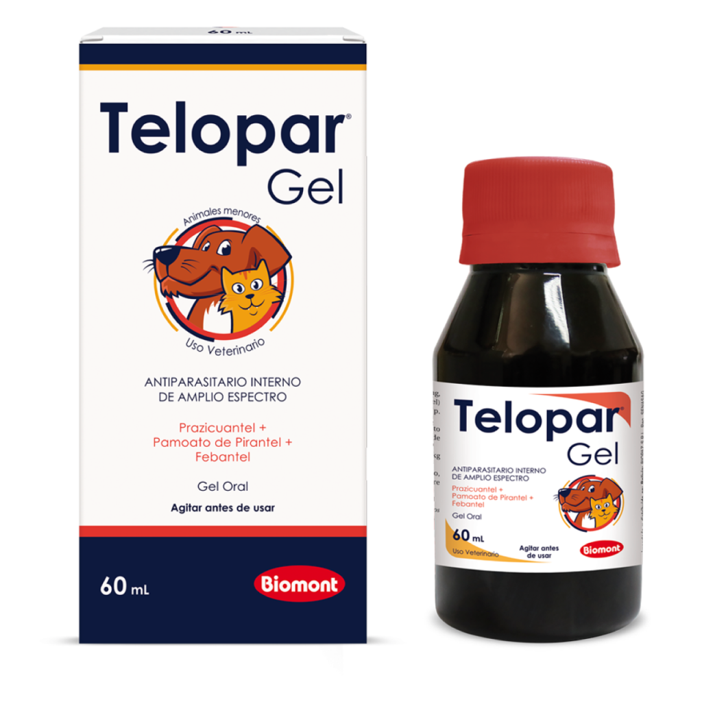 Telopar Gel Biomont - VES Innovación Veterinaria